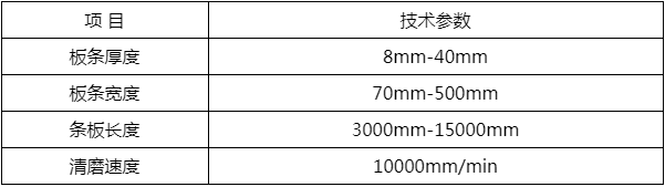 板条割渣自动打磨机